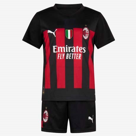 Camiseta AC Milan Primera equipo Niño 2022-2023